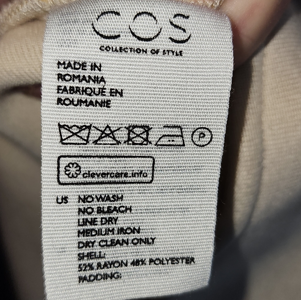 COS Beige Midi Dress - Picture 8 of 11